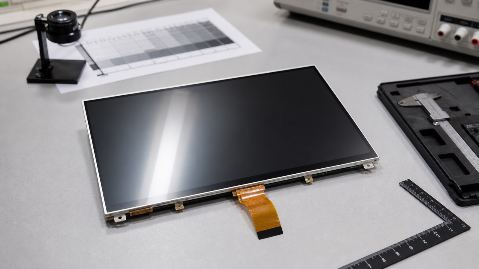 How to Check Brightness Uniformity on IPS Display Modules